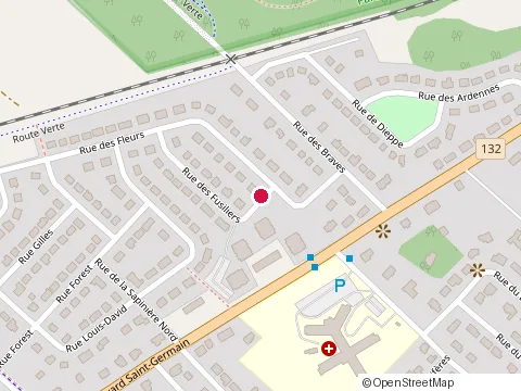 Location of Harel Yves at 191 Rue des Fusiliers # 15, Rimouski
