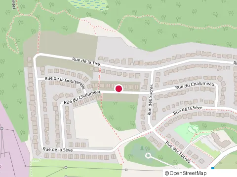 Location of Harmonie Construction at 5 Rue de la Paix, Cantley