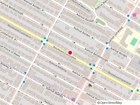 Location of Harvey Casella at 4945 Cavendish Blvd, Montréal