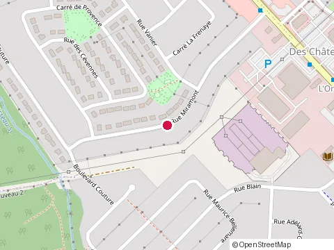 Location of Harvey Habitations Inc at 4240 Rue Miramont, Québec