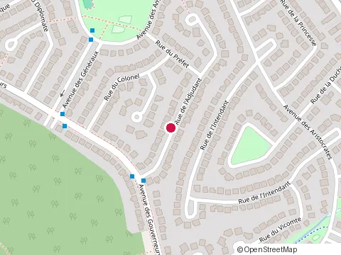 Location of Harvey'S at 3878 Rue de l'Adjudant, Laval