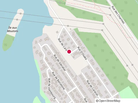 Location of Hashemi Construction at 938 Rue de Caracas, Laval
