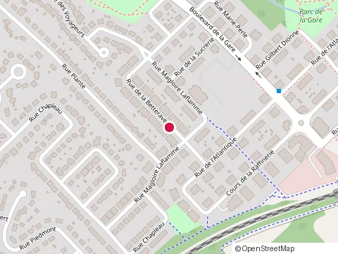 Location of Haus Construction at 591 de l Atlantique, Mont-Saint-Hilaire