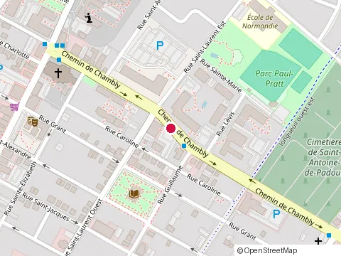Location of He'Bert Marsolais Inc. at 370 County Highway de Chambly, Longueuil