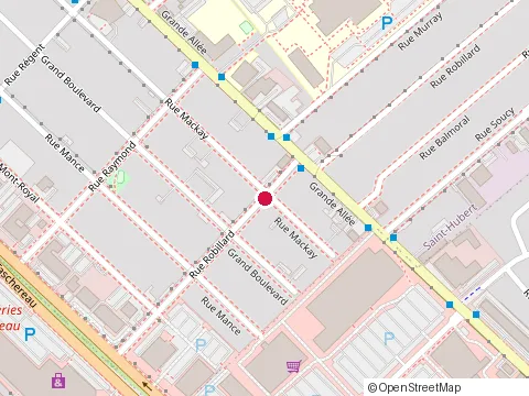 Location of Healthy at 4025 Rue Mackay, Saint-Hubert