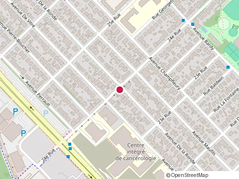 Location of Hébergement Cda at 2315 avenue de la Ronde, Québec