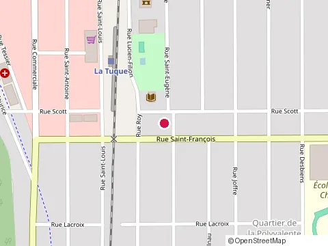 Location of Hébergement Italia at 369 Rue St François, La Tuque