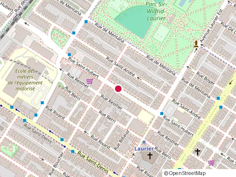 Location of Helix Biotech Corp at 5130 Rue Saint-Hubert # 210, Montréal