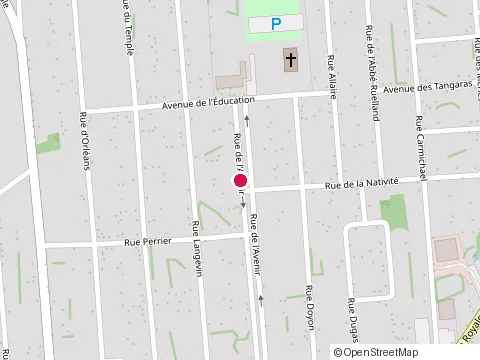 Location of Hélix Construction Inc. at 547 Rue de l'Avenir, Québec