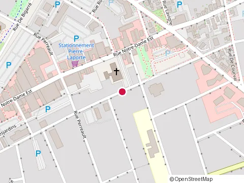 Location of Hénault Charest Designers d'Intérieur at 107 Rue Saint-Jean-Baptiste, Victoriaville