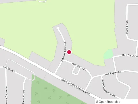 Location of Henri Trepanier Enr at 405 avenue Pélissier, Rouyn-Noranda