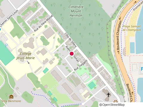 Location of Héritage Bâtisseur Inc. at 1629 avenue Thomas, Québec