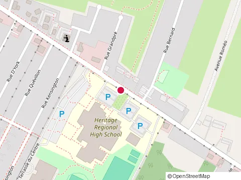 Location of Heritage Ecole at 7445 chemin de Chambly, Saint-Hubert