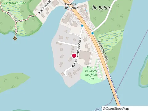 Location of Hermès Cuisine Grecque & Traiteur at 109 boulevard Labelle, Rosemère