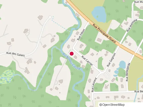 Location of Hevey G & Fils Inc at 40 Rue Fillion, Magog