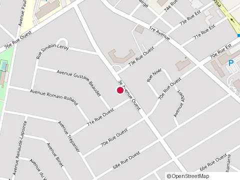 Location of Hexa-Gestion Inc at 7235 3E Av O, Québec
