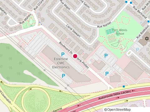 Location of Hhl, S.E.N.C. at 555 Boulevard Dr.-Frederik-Philips, Saint-Laurent