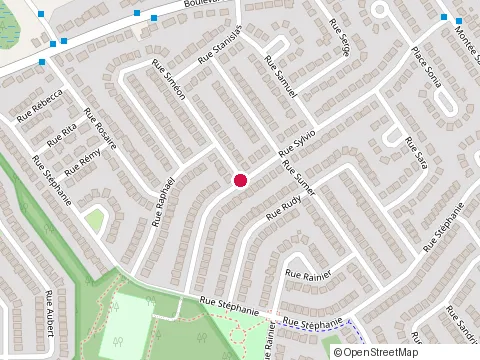 Location of High School Math With Miss Nassif at Rue Sylvio, Laval