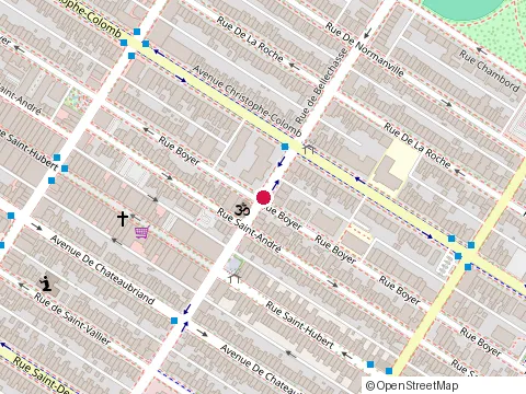 Location of Hindu Mission Of Canada at 955 Rue de Bellechasse, Montréal