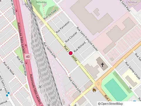 Location of Hippie Gipsy Qc at 881 Rue Richard, Trois-Rivières