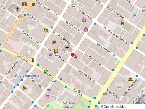 Location of Hkl Droit Fiscal Hkl Tax Law at 1434 Sainte-Catherine Ouest, Montréal
