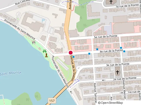 Location of Hmi Construction at 462 de la Station, Shawinigan