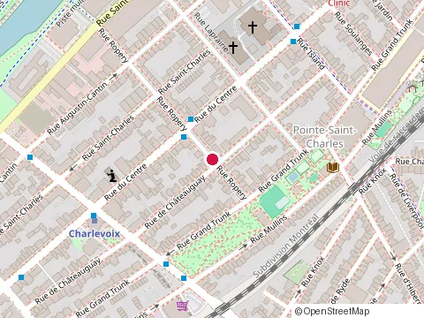 Location of Hohm Rénovation at 2366 Rue de Châteauguay, Montréal