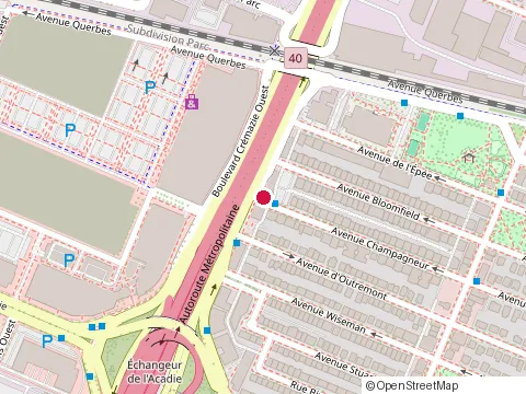 Location of Homemade Tiffin Services at 8760 avenue Champagneur, Montréal