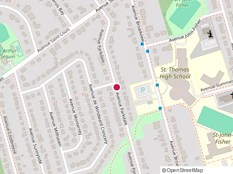Location of Homewise Toitures & Rénovations at 40 Parkdale Ave, Pointe-Claire