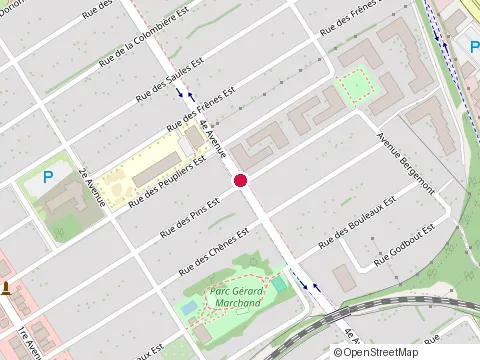 Location of Homme A Tout Vert at 269 Rue des Pins E, Québec