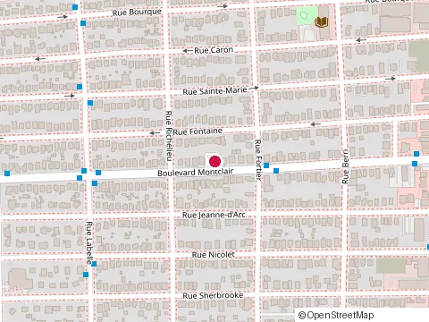 Location of Hortiservice at 114 boulevard Montclair, Gatineau
