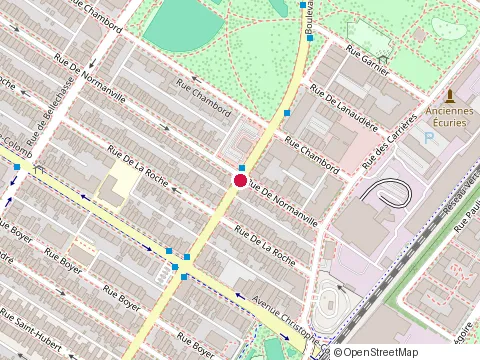 Location of Hoshi Dong Que at 1210 Bd Rosemont, Montréal