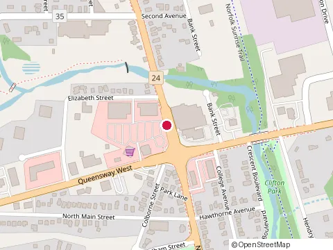 Location of Pharmacy Care Clinic At Shoppers Drug Mart at 470 Norfolk St N, Simcoe