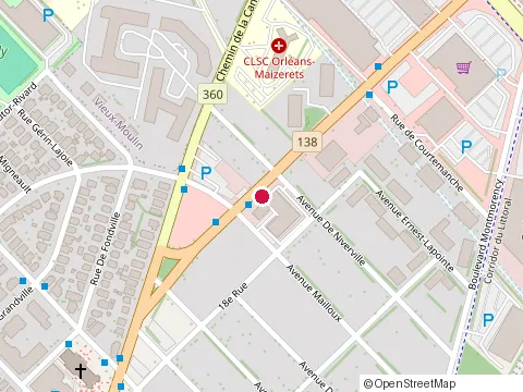 Location of Hotel le Voyageur at 2250 Bd Sainte-Anne, Québec
