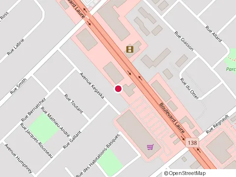 Location of Hôtel Mingan at 665 Bd Laure, Sept-Îles