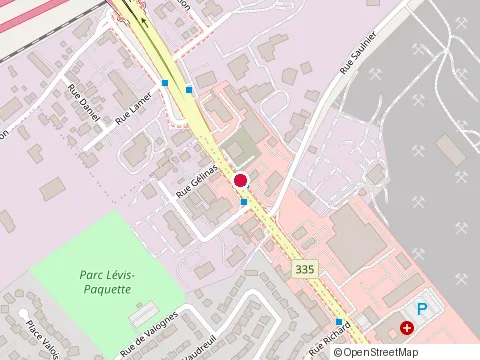 Location of Hôtel Ô Laval at 1375 Boulevard des Laurentides, Laval