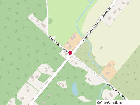 Location of Houle Bertrand at 518 chemin du 3E Rang, Sherbrooke