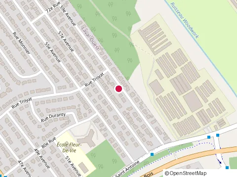 Location of Houle G at 8000 59E Ave, Laval