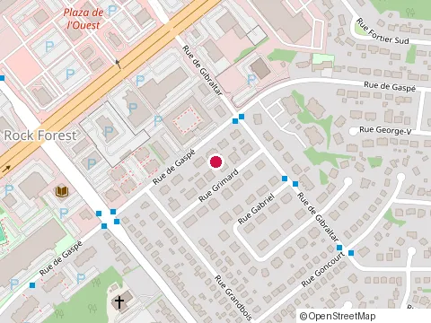 Emplacement de Hubert St-Jean au 4797 boulevard Bourque, Sherbrooke