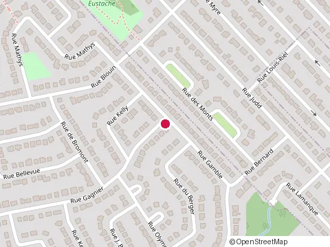 Location of Hudson Six Inc at 460 Rue du Parc, Saint-Eustache