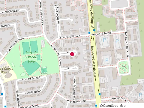 Location of Hughes Ken Constructions at 23 de Saturne, Gatineau