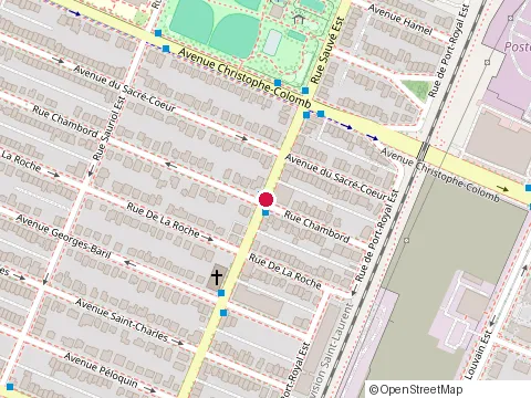 Location of Hugues Piche Aluminium Inc at 1345 Rue Sauvé E, Montréal