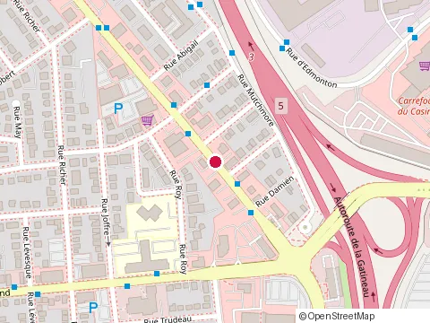 Location of Hull Pizza at 530 Boulevard Saint-Joseph, Gatineau