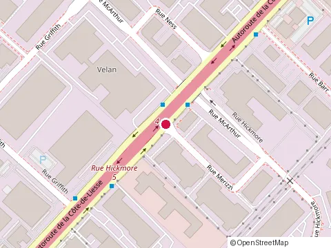 Location of Humanitarian Relief Foundation at 167 Rue Merizzi, Saint-Laurent