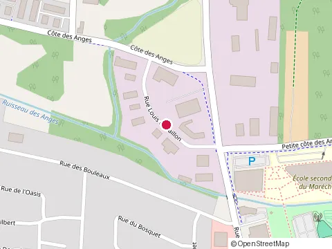 Location of Hydreau Environnement at Rue, Mirabel