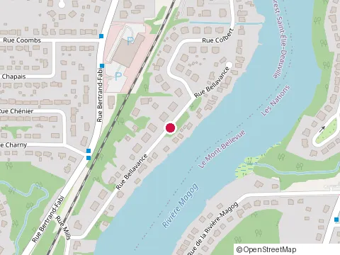 Location of Hydro Ensemencement Ad at 4755 Rue Bellavance, Sherbrooke