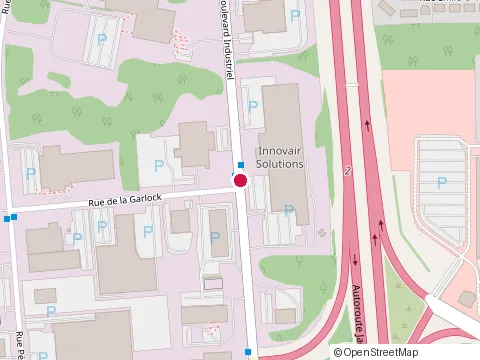 Location of Hydro-Québec at 3275 boulevard Industriel, Sherbrooke