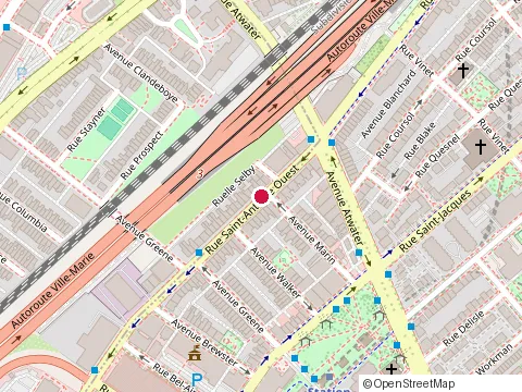 Location of Hygienaction Inc. at 771 Avenue Marin, Montréal