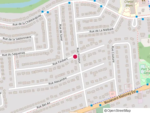 Location of Hypnose Gatineau at 1141 Rue Faubert, Gatineau