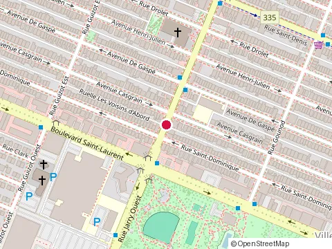 Location of Hypnose-Clinique.Ca at 150 Rue Jarry E, Montréal